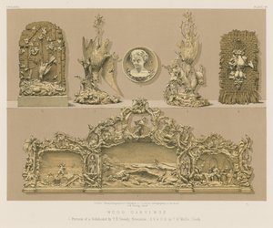 Ahşap oymalar by English School