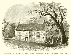 Woolsthorpe House, Lincolnshire (Sir Isaac Newton'un Doğum Yeri)