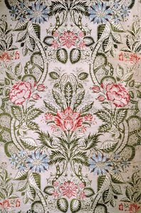 Dokuma ipek, c.1720 (ipek) by English School