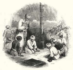 Yazma (gravür) by English School