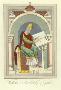 Wulfstan, York Başpiskoposu by English School