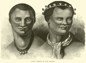 Yahua Kızılderilileri veya Bush siyahı by English School