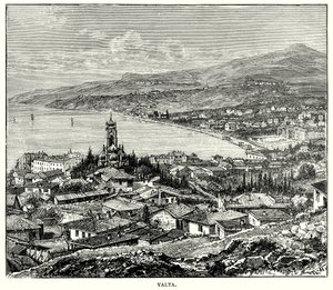Yalta (gravür) by English School