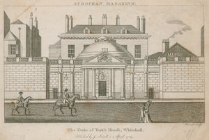York Evi, Whitehall by English School