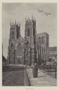 York Minster (lito) by English School