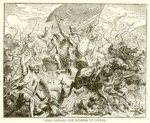 Ziska, Hussites'i savaşa yönlendiriyor