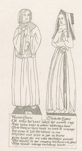 heykeli, Nicholas Boone ve Elizabeth Boone'un mezarı by English School