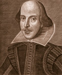 Martin Droeshout tarafından oyulmuş William Shakespeare'in portresi (c.1560-c.1642), 1623 by English School English School