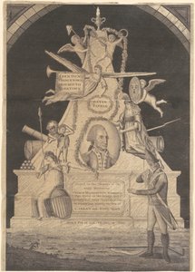 George Washington için anıt by Enoch G. Gridley, after John Coles, Jr.