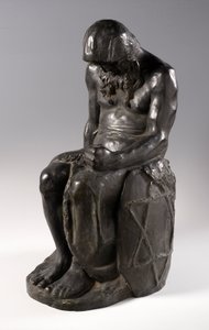 Mesih (bronz) by Enoch Henryk Glicenstein