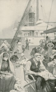Bir Göçmen Gemisindeki Eğlenceler by Enoch Ward