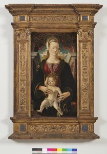 Madonna ve Çocuk, 1470-80 by Ercole de Roberti