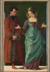 Portia ve Brutus by Ercole de Roberti