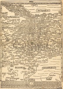 Orta Avrupa Yol Haritası by Erhard Etzlaub