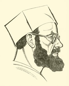 Eric Gill, Otoportre by Eric Gill