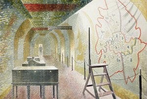 1 Nolu Harita Koridoru by Eric Ravilious