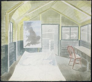Operasyon Odası, c.1941-42 by Eric Ravilious