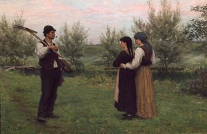Toplantı by Erik Theodor Werenskiold