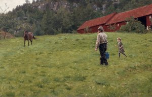 At için su by Erik Theodor Werenskiold