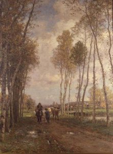 Somme Vadisi by Ernest Albert Waterlow