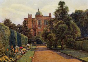 Doddington Hall, Lincoln yakınlarında (renkli taş) by Ernest Arthur Rowe