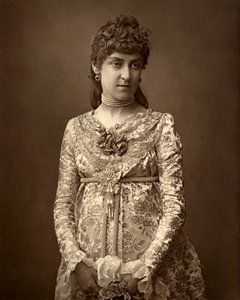 Angela Fenton, İngiliz aktris, 1887. by Ernest Barraud