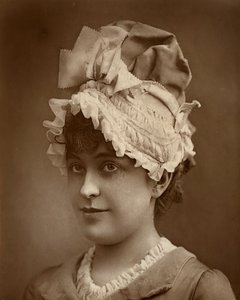 Geraldine Ulmar, Amerikalı şarkıcı ve oyuncu, 1887 by Ernest Barraud