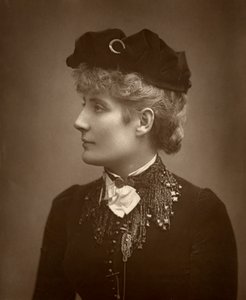Harriett Jay, İngiliz yazar ve oyun yazarı, 1888 by Ernest Barraud