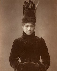 Marie Tempest, İngiliz aktris ve şarkıcı, 1888. by Ernest Barraud
