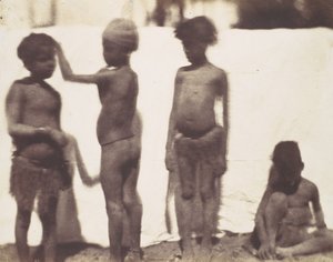 [Nübye, Kalabşah Köyünden Çocuklar], 1852.