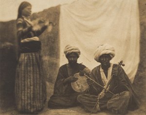 Mısırlı Müzisyenler Rawabi ve Almée, 20 Şubat 1852.