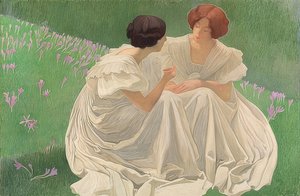 İki beyaz (Les Deux Blanches). 1898