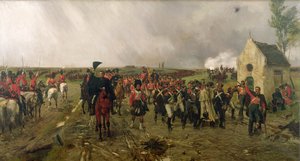Wellington'un Quatre Bras'tan Waterloo'ya Yürüyüşü, 1878