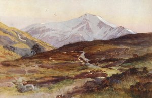 Ben Lui, Nisan ayında, Strath Fillan