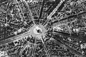 Place de LEtoile ve Arc de Triomphe