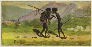 Ashanti tebrik by Ernest Henry Griset