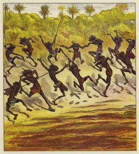yamyamlar dans ediyor by Ernest Henry Griset