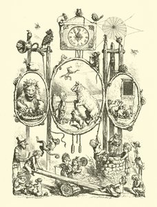 Ulusal Tekerlemeler, Frontispiece by Ernest Henry Griset