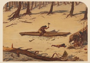 Tarih Öncesi Kamp, 1871 by Ernest Henry Griset