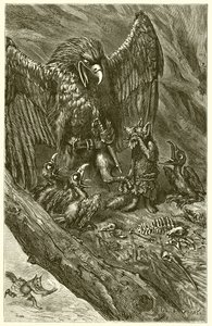Kartal ve Tilki by Ernest Henry Griset