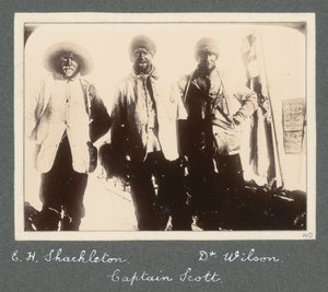 Shackleton, Kaptan Scott ve Dr. Wilson