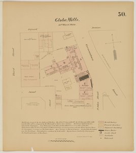 Girard Ave, Germantown Rd, 3rd St ve Canal Street, Hexamer General Surveys, 1867 by Ernest Hexamer
