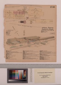 Schlosser Tannery, İngiltere ve Bryan Tannery Station, Maryland, Hexamer General Surveys, 1883