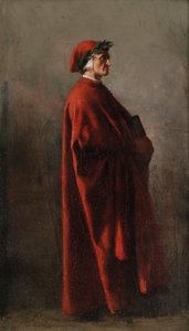Dante Alighieri 1265-1321. by Jean Louis Ernest Meissonier