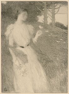 Ekim akşamı, c. 1898. by Ernest Laurent