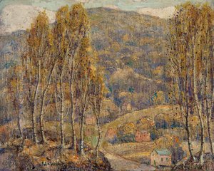 Kayınlar, n.d. by Ernest Lawson