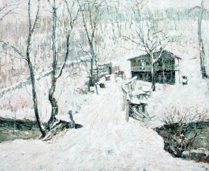 Ülke Manzarası, Kış by Ernest Lawson