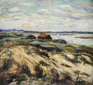 Körfezdeki Kulübe by Ernest Lawson