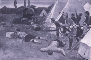 Jacobsdal pazarındaki İngiliz kampına yapılan saldırı, After Pretoria: The Gerilla War