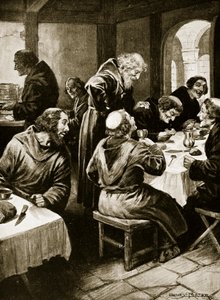 Wimund maceralarını Byland keşişlerine anlatıyor, 1141, 